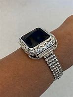Image result for iPhone Watch Covers and Band Silver