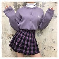 Image result for Cute Purple Aesthetic Outfits