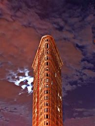 Image result for FlatIron Building at Night