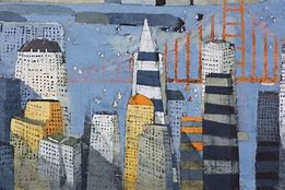 Image result for Hong Kong Cityscape Painting