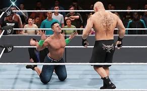 Image result for WWE 2K19 John Cena and Brock Lesnar