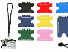Image result for Personal SRL Double Lanyard ID Holder