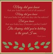 Image result for Mary Did You Know Christmas