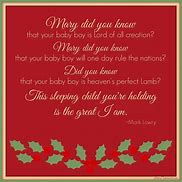 Image result for Mary Did You Know Quotes Web