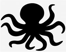 Image result for Baby Octopus Silhouette