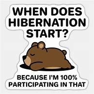 Image result for Hibernation Stickers