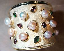 Image result for Pearl Cuff Bracelet