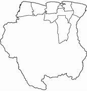 Image result for Suriname Map