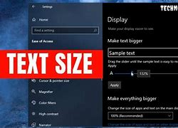 Image result for Smallest Text Size