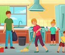 Image result for Getting Clean Cartoon