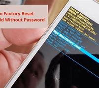 Image result for Factory Reset Android Using Computer