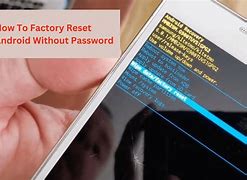 Image result for Factory Reset On Locked Android