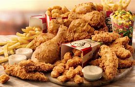 Image result for KFC Calories Chart Fast Food