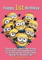 Image result for Minion Happy Birthday Wishes