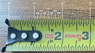 Image result for Inch 7 8 On Tape Measure