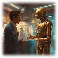 Image result for Isaac Asimov Robot