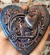Image result for Metal Heart Art