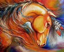 Image result for Horse Native American Art Wallpapers