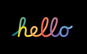 Image result for Apple Hello Font