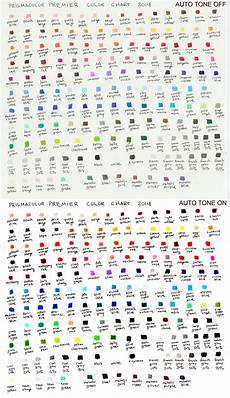 Prismacolor Premiere Colored Pencil Chart By
