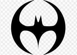 Image result for Batman Knightfall Logo Black and White