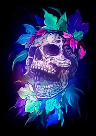 Image result for Beautiful Gothic Skull Art