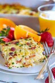 Image result for Breakfast Casserole with Hash Browns