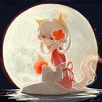 Image result for Anime Fox Fire