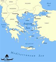 Image result for Aegean Sea Map Ancient Greece