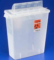 Image result for Clear Sharps Container