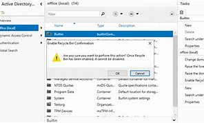 Image result for Active Directory Recycle Bin