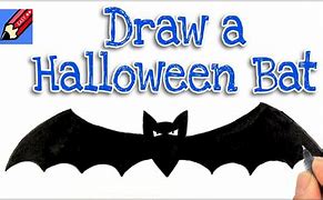 Image result for How to Draw a Spooky Bat