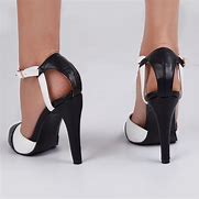 Image result for Black and White Heels Paint