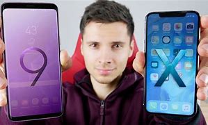 Image result for Samsung Galaxy S9 vs iPhone X