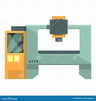 Image result for Free Vector Images of Cartoon CNC Machine