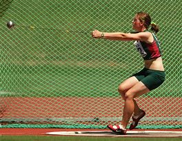 Image result for Hammer Throw Action Pose