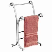 Image result for Chrome Towel Holder Stand for Bathroom Countertop