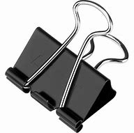 Image result for 9Mm Round Metal Clips 100 Black