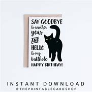 Image result for Funny Cat Birthday Verses