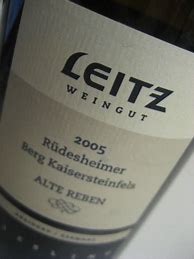 Image result for Weingut Josef Leitz Rudesheimer Berg Kaisersteinfels Riesling Kabinett
