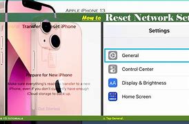 Image result for Reset Network Settings On iPhone 13