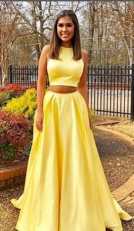 Image result for Two Piece Prom Dresses