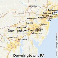 Image result for Downingtown PA Map
