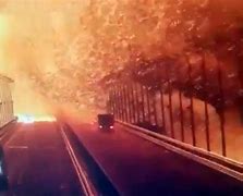 Image result for Damage at Kerch Bridge After Explosions