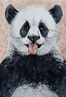 Image result for Laughing Panda Sketch