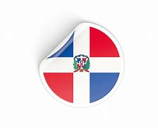 Image result for Dominican Republic Round Flag