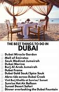 Image result for Dubai Itinerary