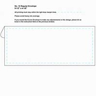 Image result for Standard 10 Envelope Template