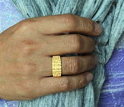 Image result for 24 Karat Gold Rings for Men
