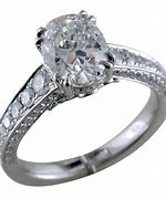 Image result for Two Carat Oval Diamond Ring